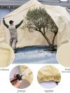 Hydrogarden Winter Plant Fleece Frost Protection Plant Protection Cover - Image 5